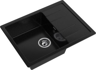 Мойка кухонная GranFest CLASSIC Q-650L черный